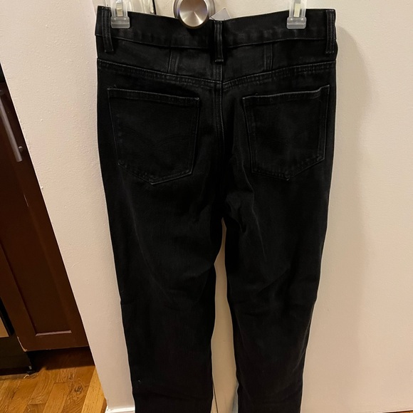 NWT Oak + Fort Duo Tone Colorblock Jeans - Picture 6 of 9